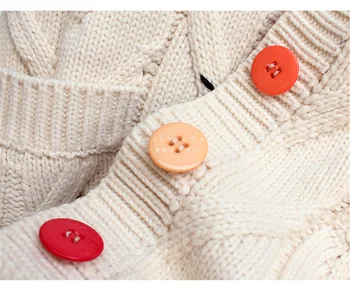 Yoni modes ziedu iespiesti sieviešu trikotāžas džemperis ziemas v kakla garām piedurknēm jaka sieviešu pogu gadījuma mīksti topi meitene pirkt \ Jakas ~ www.xenydancestudio.lv 11