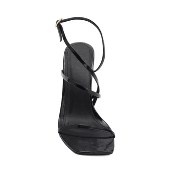 Elegantas vakara kleitas kurpes/veiktspējas jaunajam 15 cm augstpapēžu sandales/biezu grunts stikla tupele pirkt \ Papēži ~ www.xenydancestudio.lv 11