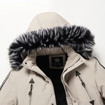 Vīriešu ziemas mētelis silts vilnas kokvilnas jaka gadījuma biezs silts apģērbs pirkt \ Jakas & Mēteļi ~ www.xenydancestudio.lv 11