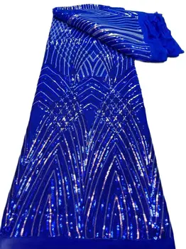 Augstas kvalitātes modes royal blue bieza neto tilla mežģīnes auduma, ar krāsainām spalvām vizuļi 5 metri āfrikas asoebi bruņurupucis ir 2021. pirkt \ Apģērbu Šūšana & Audums ~ www.xenydancestudio.lv 11