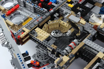 Star Plāns Sērijas Ultimate Collector ' s Modelis Iznīcinātājs Kosmosa Kuģi 8445Pcs Celtniecības Bloki, Ķieģeļu Rotaļlietas Bērniem Dzimšanas dienas Dāvanu Komplekts 1