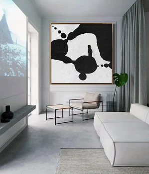 3 paneļi grupas anotācija melns un balts, eļļas glezna sienas mākslas audekls mākslas roku apgleznoti 3 gabali, gleznas, dekori mājas pirkt \ Mājas Dekori ~ www.xenydancestudio.lv 11