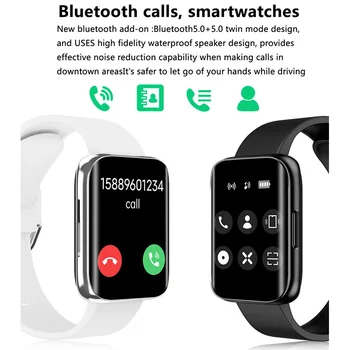 Ir 2021. jaunu bluetooth zvanu smart skatīties vīrieši ar skārienekrānu mūzikas vadības ip67 waterproof sirdsdarbība smartwatch par xiaomi huawei pirkt \ Valkājamas Ierīces ~ www.xenydancestudio.lv 11