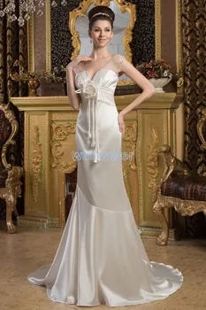Mingt līgavas kleitas ar vienu plecu hitgh kvalitātes tilla sirēna līgavas meitene kleitas pārdošanā pirkt \ Kāzu Kleita ~ www.xenydancestudio.lv 11