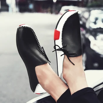 2019 zīmola pavasarī un rudenī vīriešu kurpes jaunas modes ērti augstas kvalitātes āra ādas ikdienas apavi ar neslīdošu valkā pirkt \ Vīriešu Kurpes ~ www.xenydancestudio.lv 11