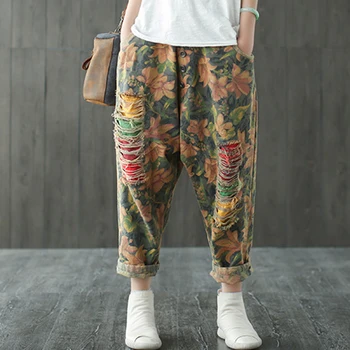 Pavasara vasaras džinsa bikses korejiešu versija plānas tencel džinsi sieviešu modes laternu harēma bikses vaļēju potītes gadījuma bikses ta809 pirkt \ Dibeni ~ www.xenydancestudio.lv 11