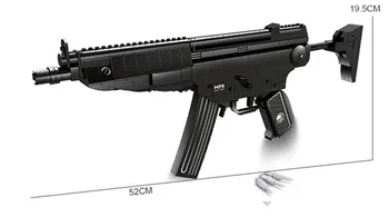 597Pcs Ieroču Heckler & Koch MP5 Submachine Guns Modeli, Celtniecības Bloki, Brinquedo Klasisko Ķieģeļu Izglītojošas Rotaļlietas Bērniem 1
