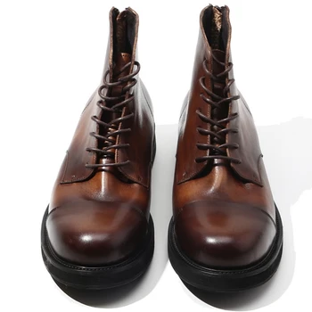 Vīriešu high-top darba apdrošināšanas kurpes acs vīriešiem anti-sagraut drošības apavi tērauda kājām klp darba aizsardzības pasniedzēji zābaki pārgājienu apavi pirkt \ Vīriešu Zābaki ~ www.xenydancestudio.lv 11