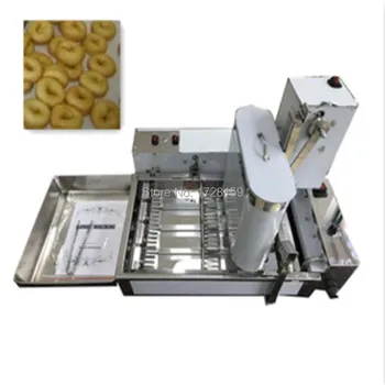 2020 Elektriskā 4 rindu Automātiski 20mm veidnes donut maker katlā mašīna Riņķa maker ar taimeri 1