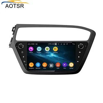 DSP Octa Core 4+64 Android 9.0 auto gps dvd atskaņotāju Hyundai I20 2018 GPS Navigācijas Auto Auto Radio stereo Video wifi Galvas Vienības
