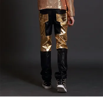 Rudenī jaunu gadījuma uzvalku bikses vīriešu korejiešu stilā, biznesa slim fit bikses pirkt \ Vīriešu Apģērbs ~ www.xenydancestudio.lv 11