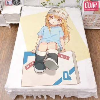Anime multfilmu touhou projekta pačūlija zināšanu piena zīda plakanas loksnes, gultas lapas augšējā lapa pirkt \ Gultas piederumi ~ www.xenydancestudio.lv 11