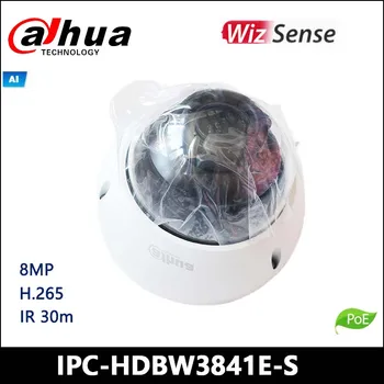 Dahua ip kameras IPC-HDBW3841E-S 8MP IS Fiksētā fokusa Dome WizSense Tīkla Kameru, iebūvētu INFRASARKANO LED SMD Plus PoE Drošības Kameru 2