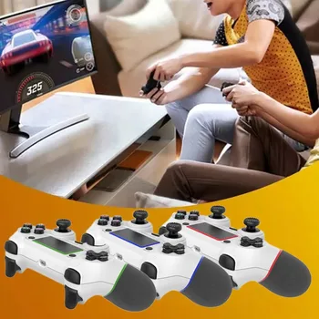 BT Kontrolieris par PS4 ar Dual Mehānisko Vibrāciju Bezvadu Spēļu Kontrolieris 2