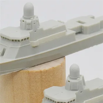 DIY Kuģa Laivas Modeli, Savienojot Ēkas Komplekti Ģimenes Izglītojošas Rotaļlietas 1/700 krievijas kara Flotes 22800 Fregates Modelis 2