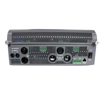 EPever 5000VA Pure Sine Wave Hibrīda Inverter MPPT 60A80A100A Saules Lādētājs un 30A AC Lādētāja Vienu 48V Baterijas 220V 230VAC 2