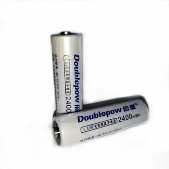 12pcs/daudz Lielu jaudu 1,5 v 2400mWh AA uzlādējamas baterijas Litija akumulators ir ātri uzlādēt AA AAA smart USB lādētāja 2