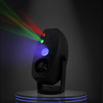 RGB Bluetooth Remote Dj Diskotēka Lāzera Projektoru Gaismas Pusi, Gaismas Burvju Bumbu, Lāzera Puse Brīvdienu Ziemassvētku Skatuves Apgaismojuma Efekts 2