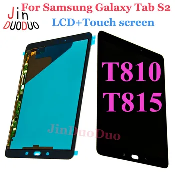 AAA+ Samsung Galaxy Tab S2 T810 T815 T813 LCD Displejs Ar Touch Screen Digitizer Montāža Nomaiņa 2