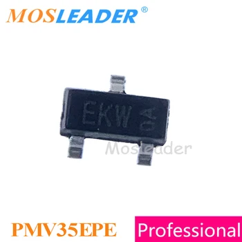 Mosleader PMV35EPE SOT23 3000PCS P-Kanāls 30V 5.3 ražots Ķīnā, Augstas kvalitātes 2