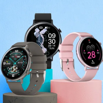 CHYCET Jaunu Smart Skatīties Vīrieši Sievietes Smart Pulksteņi ar skārienekrānu Sports Fitness BT Zvanu Smartwatch Android, Ios Huawei 2