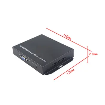 Jyttek Premium VGA Extender Pārveidotāji 1080P VGA signālu pa Tīkla Kabeli līdz 120M 2