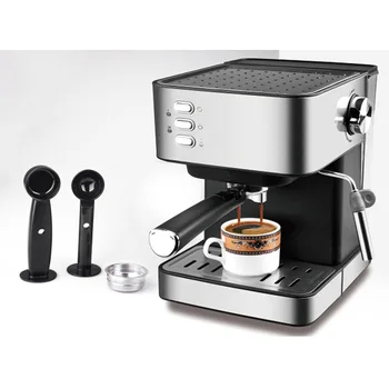 Pusautomātiskā Home Office Mazo Espresso Tvaika Zizli Piena Putu Mašīna All-In-One Kafijas Automāts 2