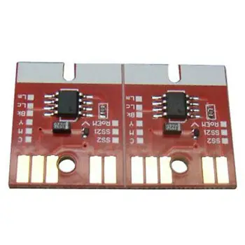 Mikroshēmu Pastāvīgu Mimaki JV33 SB53 Tintes Kasetne CMYK 4gab CMYK Auto Reset Chip 2