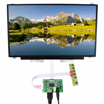 H DMI LCD Kontrolieris Valdes VS-RTD2556H-V1 Ar 17.3 collu 1920x1080 N173HCE-E31 LP173WF4 IPS LCD Ekrāns 2