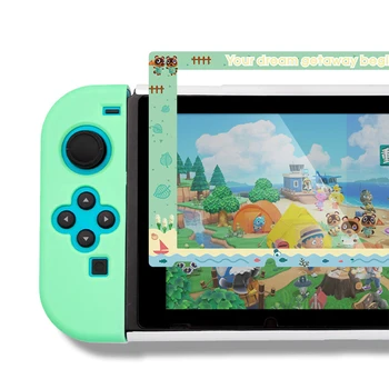 Gudrs Ekrāna Aizsargs, Nintendo Slēdzis Dzīvnieku Šķērso Premium Pārredzamu HD Skaidrs, Rūdīts Stikls Aizsargi Anti-Scratch 2