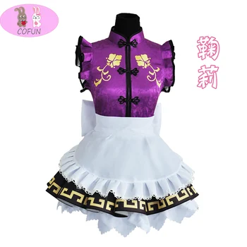 Anime Lovelive!Aqours Takami Chika Cheongsam Modināt Visi Biedri Cosplay Kostīmu Lolita Kleita Qipao Halloween Tērps Sievietēm 2