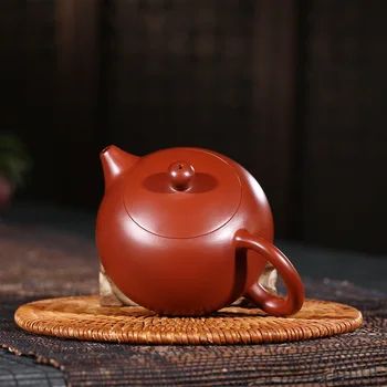 Yixing tēja tēja slaveno kvalitātes preces visu roku izģērbies rūdas kvalitātes dahongpao atmiņas kartes vāciņu bumbu caurums xi shi pot 2