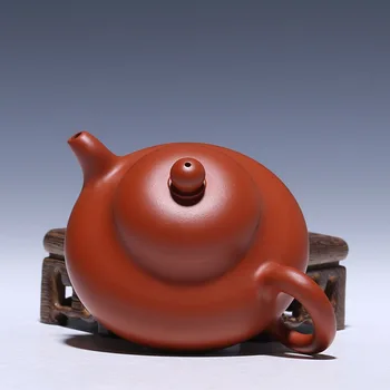 Yixing tīrs roku darbs tējkanna Kung Fu tējas komplekts Zhu dubļu jade piena bumbu caurums no ūdens 170cc vairumtirdzniecība 2