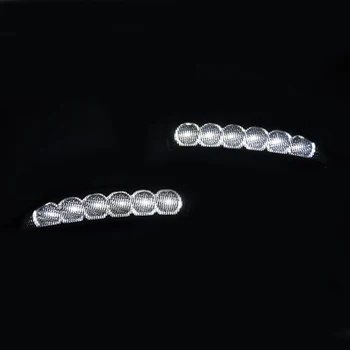 Auto lampas, LED Dienas Gaismas lukturi dienas gaitas lukturi ar pagriezienu signāliem Ford EDGE 2009 2010 2011 2012 2013 2gab per set 2