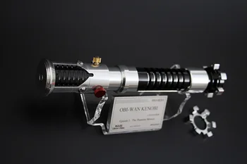 Obi-wan lightsaber EP1 kolekcija Pikseļu stila super-augstas kvalitātes oficiālais oriģinālu zīmolu jaunu spēku 2
