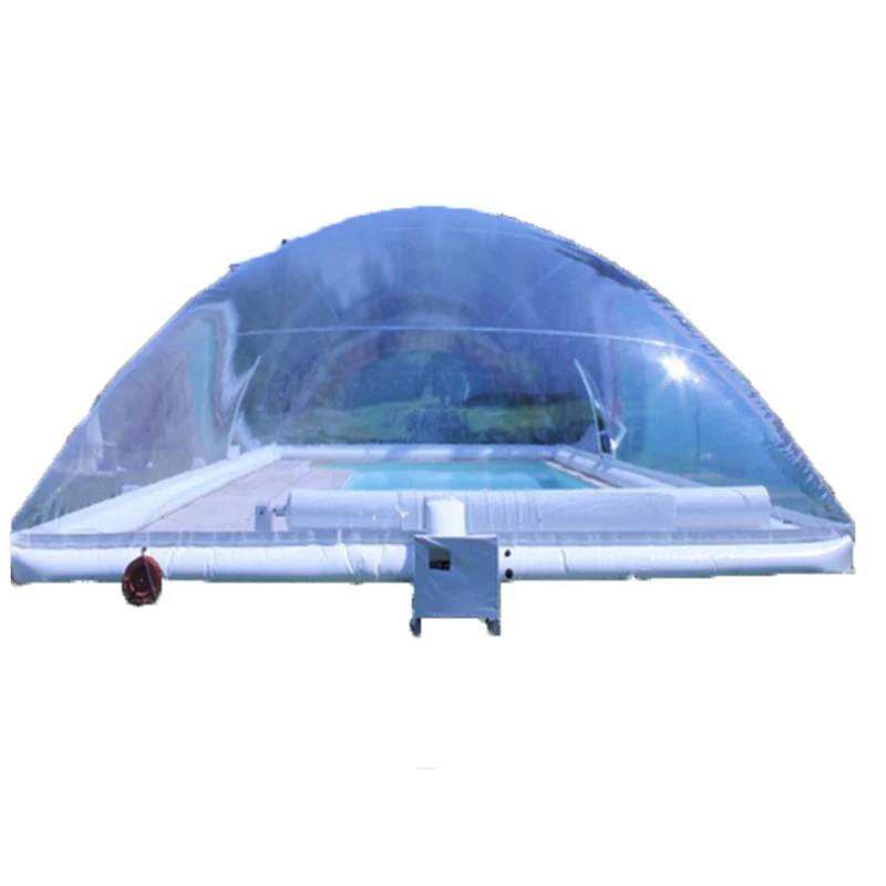 Āra pārredzamu bez ventilatora piepūšamo baseinu burbulis dome, gaisa skaidrs, piepūšamo baseinu griestu vāks Attēls 4