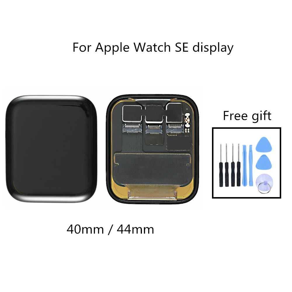 1GB Apple Skatīties iWatch Sērijas SE LCD Displejs, Touch Screen Digitizer Nomaiņa Attēls 5