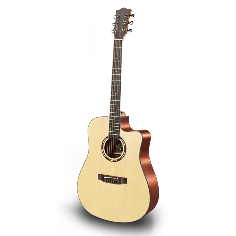 41 Collu Iesācējiem Tautas Koka Ģitāra Augstas Kvalitātes Vintage Dobi Lodziņā Klasiskās Ģitāras Akustiskās Guitarra Mācību Produktiem AH50JT Attēls 2