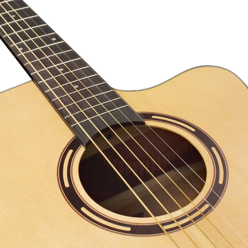 41 Collu Iesācējiem Tautas Koka Ģitāra Augstas Kvalitātes Vintage Dobi Lodziņā Klasiskās Ģitāras Akustiskās Guitarra Mācību Produktiem AH50JT Attēls 3