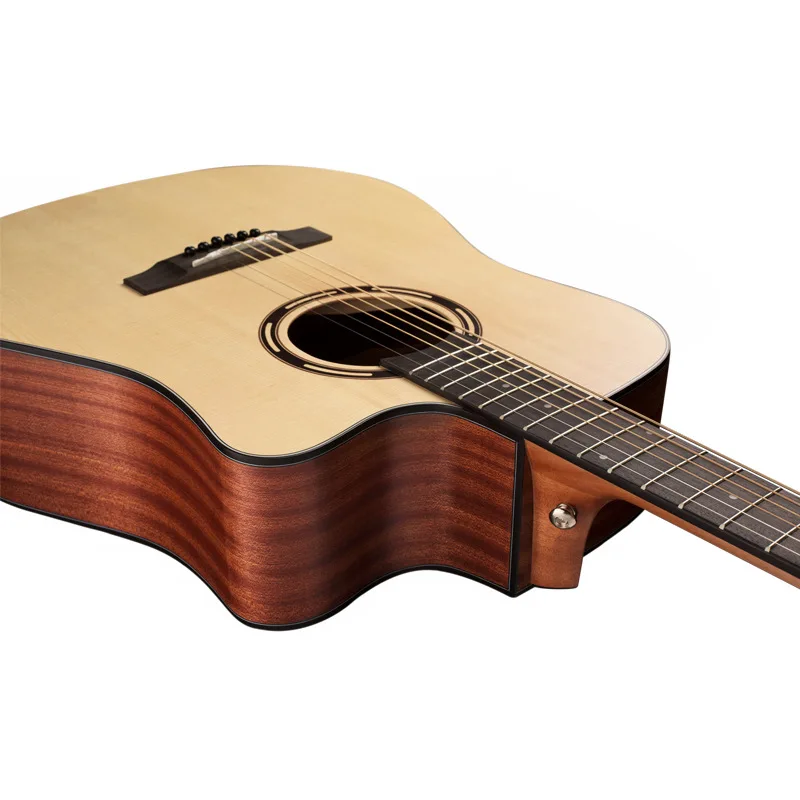 41 Collu Iesācējiem Tautas Koka Ģitāra Augstas Kvalitātes Vintage Dobi Lodziņā Klasiskās Ģitāras Akustiskās Guitarra Mācību Produktiem AH50JT Attēls 4