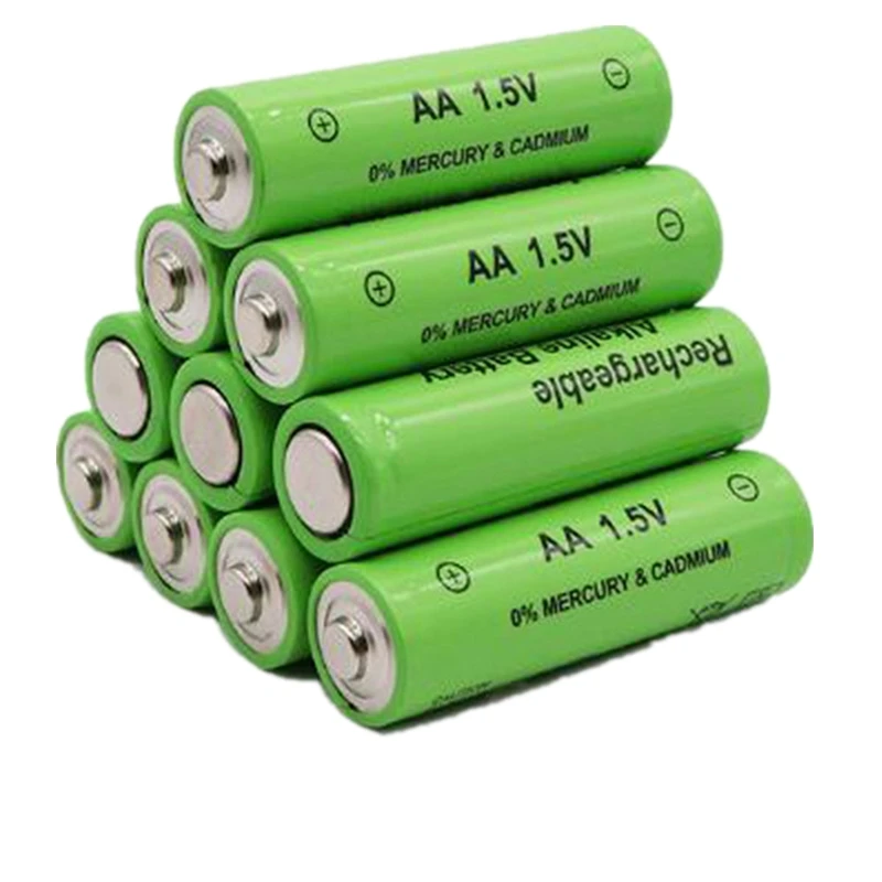 8PCS jaunu AA 1,5 v augstas kvalitātes akumulatoru AA 3000mAh uzlādējami Ni-MH Uzlādējams Akumulators 2A Baterias Fotokameras Zibspuldzes Attēls 5