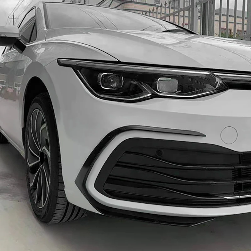 Automašīnas Priekšējais Bamperis Miglas lukturi Apakšējā Režģa Rāmis Spoilers Sadalītāja Golfa 8 MK8 2020 2021 Attēls 5