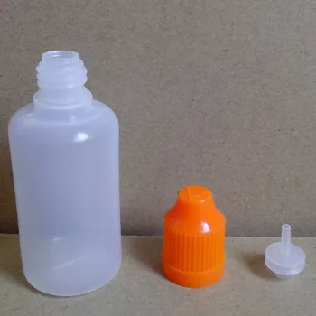 1000pcs 50ml Tukša Adatu Pudeli PE Plastmasas Pudelīte ar Pilinātāju ar bērnu aizsardzībai paredzētām Klp Šķidruma Tvertne