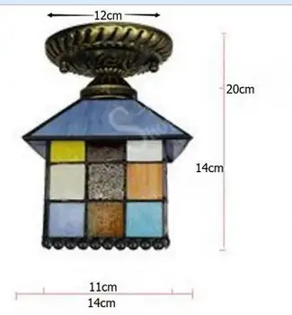 Gaisma griestu lampa Eiropas veranda, koridors lampas Vidusjūras balkons personības nelielu māju radošo Griestu lampas DF10