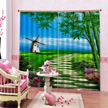 Innermor maigi rozā ar izšuvumiem briežu aizkari bērnu istabas mājas dekoru princese stila aizkaru guļamistabas logu pielāgota pirkt \ Logu Ārstēšanu ~ www.xenydancestudio.lv 11