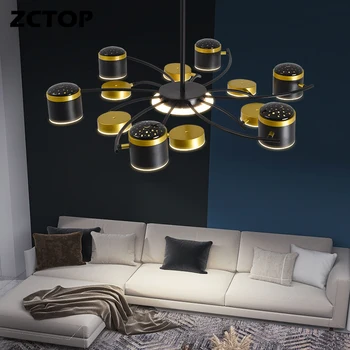 Minimālisma LED Griestu Lampas Dzīvojamā Istaba, Guļamistaba, kabinets Home Deco AC85-265V Modernu LED Lustras Griestu lampas Spīdumu