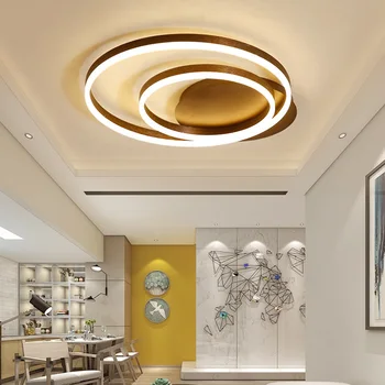 Postmodernisma LED1/2 gredzens/gredzens viesistaba guļamistaba ēdamistaba griestu lampas Commercial office 