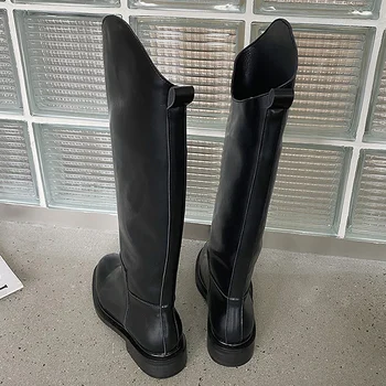 Roni bouker jaunu 2019 ziemas snake modelis kurpes sieviete modes papēži boot sieviešu roku darbs kurpes sieviešu rāvējslēdzēju ceļa augstpapēžu zābaki 39 pirkt \ Sieviešu Zābaki ~ www.xenydancestudio.lv 11