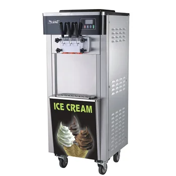 50l/h lielu jaudu, grīdas stāv dubultā atdalīta sistēma 3flavor mīksta saldējuma mašīna maker komerciālai lietošanai pirkt \ Virtuves Iekārtas ~ www.xenydancestudio.lv 11