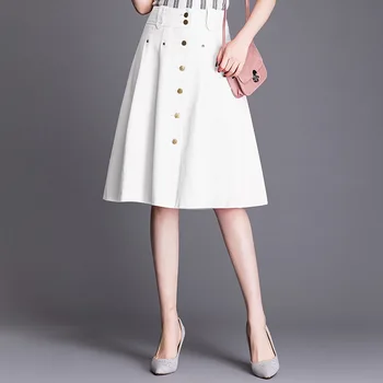 Vasaras preppy style korejiešu stilā, tb augsta vidukļa kroku svārki sieviešu apģērbu svaigi saldie līmēšana fit novājēšanu līnijas, kas īsi svārki pirkt \ Dibeni ~ www.xenydancestudio.lv 11